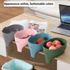 Elephant Drain Basket Multi-purpose Kitchen Storage Drain Basket Household Fruit and Vegetable Basket Plastic Drain Basket